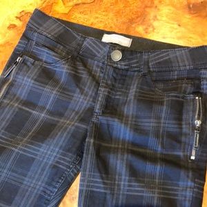 Wit and Wisdom black plaid Ab Solution jeans